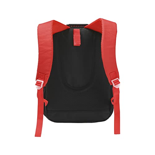 Brawl Stars - Mochila Juvenil, Adaptable a Trolley, Accesorio Escolar, Color Rojo (CyP Brands)