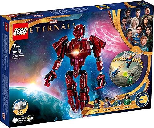 BRICKCOMPLETE Lego 76155 The Eternals 76155 - Juego de 3 figuras de los Eternales (en la sombra de Arishem)