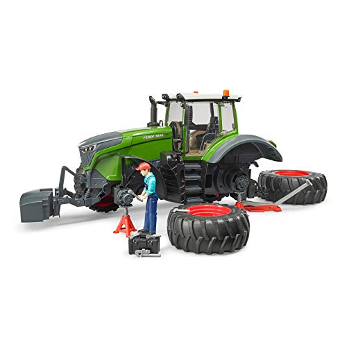 bruder 04041 - Fendt 1050 Vario con equipamiento mecánico y de taller, tractor