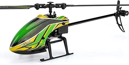 BTSOAR Giroscopio de 6 ejes Helicóptero de control remoto Aviones RC 2.4G 4CH Avión acrobático RC Helicóptero Flybarless de un solo rotor Juguete de drones for interiores y exteriores for niños adulto