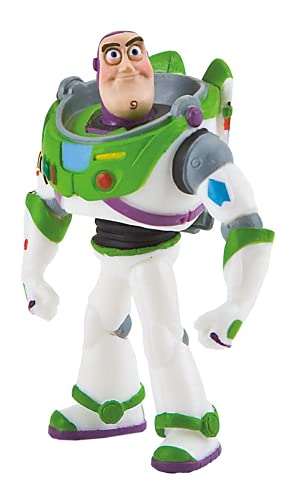 Bullyland 12760 - Figura de Juego, Walt Disney Toy Story 3, Buzz l'Light, Aproximadamente 9,3 cm de Altura, Figura Pintada a Mano, sin PVC, para Que los niños jueguen con fantasía.