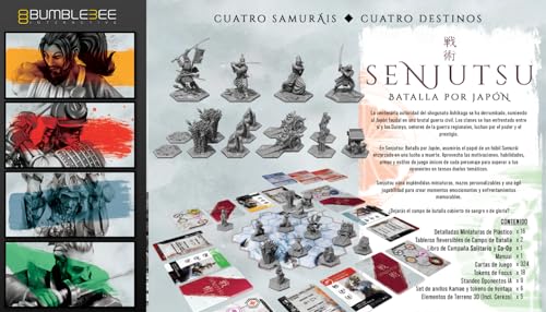 Bumble3ee Interactive Senjutsu: Batalla por Japón (Juego de Mesa)