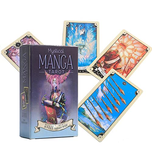 CABINE Tarot Cards 78 Classic Vintage King Tarot Fate Fate Fate Carding Cards Juego de Juego Divinación Future Juego, Reutilizable/Purple