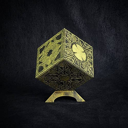 Caja de rompecabezas Hellraiser, mercancía coleccionable de películas de terror, bloqueo de configuración de lamento, novedad, película de miedo, decoración para el hogar y la oficina