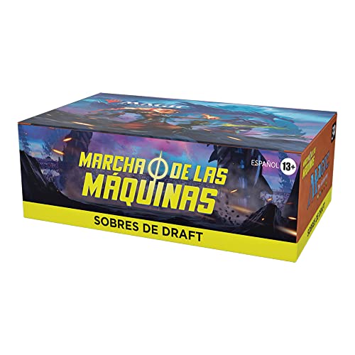 Caja de sobres de Draft de Marcha de las máquinas, de Magic: The Gathering, 36 sobres (Versión en Español)