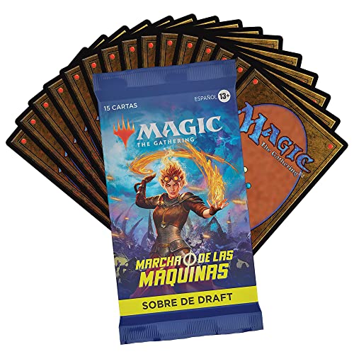 Caja de sobres de Draft de Marcha de las máquinas, de Magic: The Gathering, 36 sobres (Versión en Español)