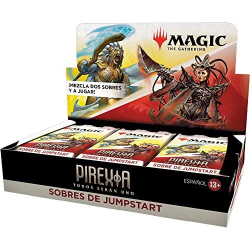 Caja de sobres de Jumpstart de Pirexia: Todos serán uno, de Magic: The Gathering, 18 sobres (Versión en Español)