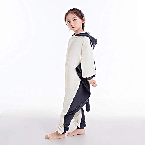 CANASOUR Polyster - Pijama unisex para niños, disfraz de ardilla voladora, disfraz de anime, mameluco de una pieza para niñas y niños de 10 a 12 años (10 (125#), gris ardilla voladora)