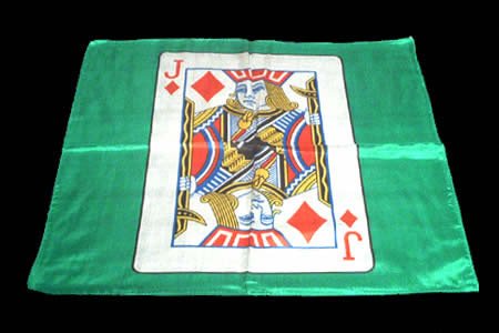 Card Silk 18" (jack of diamonds)