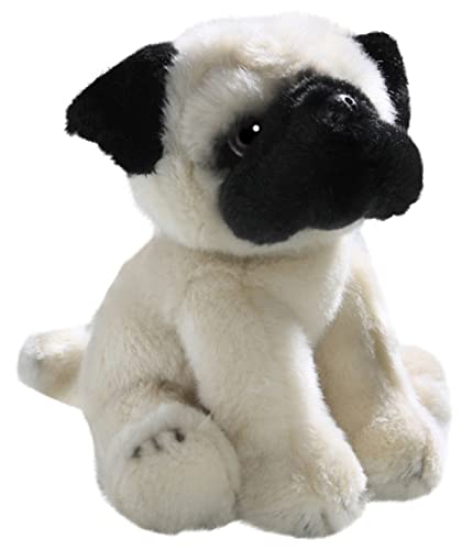 Carl Dick Peluche Perro Pug, Carlino Sentado Felpa, 22cm 3135