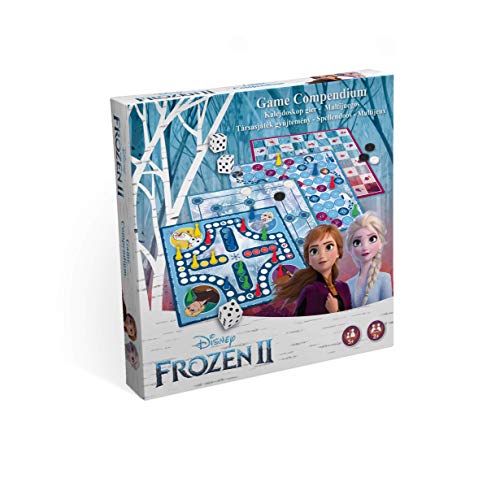 Cartamundi Multijuegos Frozen II - Set Juegos Compendium