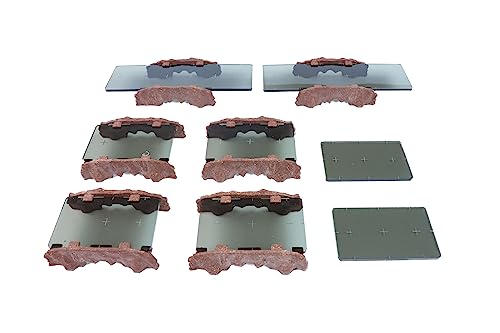 Cavern Rock Bridges: Dirt Cheap Dungeons TT RPG Terrain Building para Dungeons & Dragons, Pathfinder, War Gaming, y más