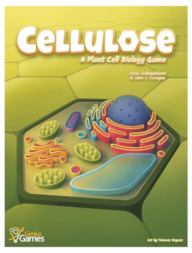 Celulosa: un juego de biología de células vegetales | Fotosíntesis, ADN, bioquímica juego de mesa | Los mejores juegos de mesa familiares para adultos | Juguetes de ciencia y regalos para amantes de