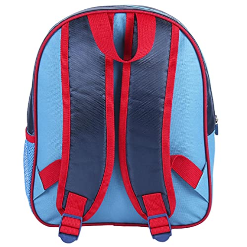 CERDÁ LIFE'S LITTLE MOMENTS 3D Infantil de The Avengers de Bosillo Unico-Licencia Oficial Marvel, Unisex niños, Rojo, Mochila Recomendada para niños de 3-6 años, en Edad de Preescolar