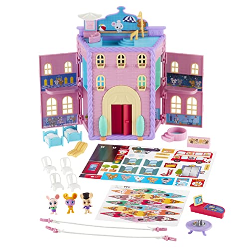 Character Options 7396 Millie & Friends Mouse in The House Stilton Hamper Hotel Playset, Juguetes coleccionables, Juego imaginativo, Regalo para niños de 3 a 7 años