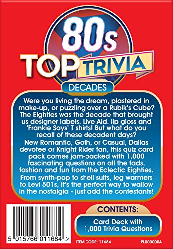 Cheatwell Games Top Trivia 80s