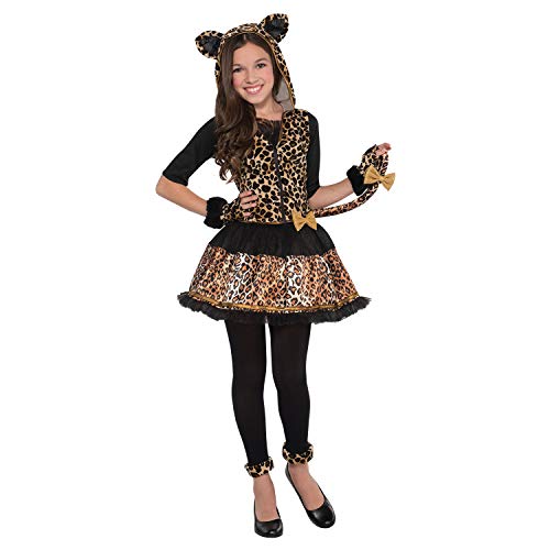 Children Sassy Spots Leopard Costume - Age 12-14 Years