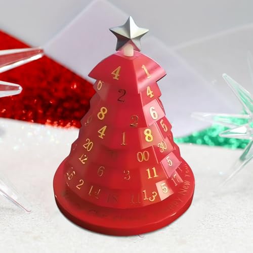 Christmas Classic Products - Dados para árbol de Navidad, decoración de fiesta de jardín, regalos divertidos yeQ526 (rojo, talla única)