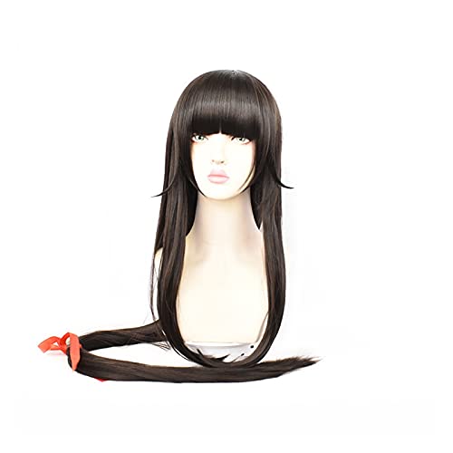 Chtom Cosplay falsifica Cualquier Papel de Cabello consecutivo de 120cm (Color : Black)