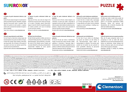 Clementoni 104pzs Does Not Apply 104 Piezas DC Comics, Puzzle Infantil Personajes superhéroes, a Partir de 5 años (25721), Multicolor, M