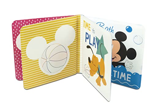 Clementoni Does Not Apply Divertido Disney Baby Libro Infantil bebé a Partir de 6 Meses (17720), Multicolor, Medio