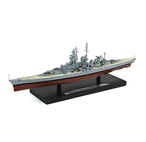 CMO Maqueta de Maquetas de Barcos, Crucero de Batalla alemán Gneisenau 1940 Kits Modelo de Plástico, Escala 1/700, 13,2 x 1,7 Pulgadas