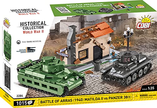 COBI Batalla de Arras(1940) Matilda II vs Panzer 38(t)