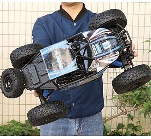 Coche RC de 2,4 GHz, juguetes de coche con control remoto, vehículo Monster Truck todoterreno, coche de carga de alta velocidad todo terreno para juguete de acrobacias gigante a escala 1/10 para reg