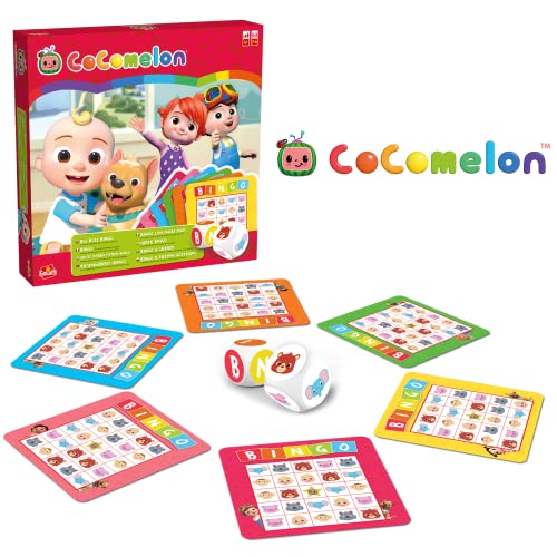 Cocomelon Big Roll Bingo. Juego Educativo para niños y niñas. Juego de Mesa Infantil.