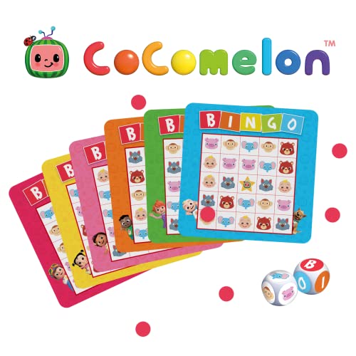 Cocomelon Big Roll Bingo. Juego Educativo para niños y niñas. Juego de Mesa Infantil.