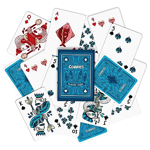 Coddies Juego de cartas de pescado | Fintastic Cards Fish Design | Idea de regalo | Juegos, Go Fish, Poker, Black Jack