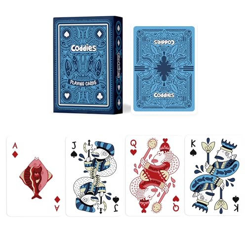 Coddies Juego de cartas de pescado | Fintastic Cards Fish Design | Idea de regalo | Juegos, Go Fish, Poker, Black Jack