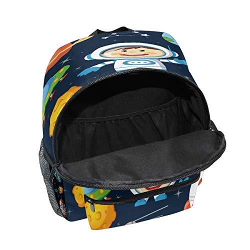 Cohete Estrella Astronauta Mochila para Preescolar Toddler Kids Estudiante Mochilas para Infantiles 2-7 Años Niñas Niños