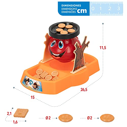 COLORBABY 46644, Juego de mesa Olla Loca, CB Games, Juegos infantiles de puntería y estrategia, 2-4 jugadores, Recomendado a partir de 4 años, Juguetes y regalos para niños