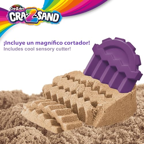 COLORBABY Cra-Z-Art, Arena moldeable para niños, 1.100 gramos, Incluye 1 moldeador y 1 cubo con asa, Juego para hacer formas, Pasta moldear mágica, Juegos plastilina 4 años (47166)