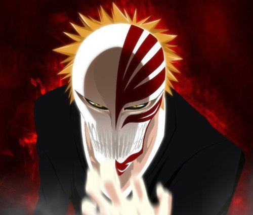 CoolChange Máscara Hollow de Ichigo Kurosaki hecha de PRFV | Máscara de Shinigami para los fans de Bleach