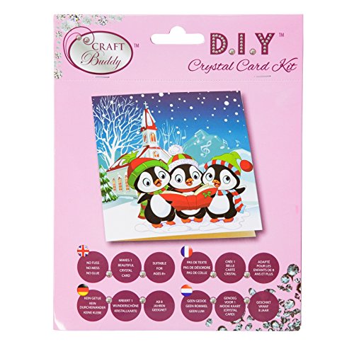 Craft Buddy Crystal Art- Conjuntos de Arte Creativo, Multicolor (CCK-XM6)