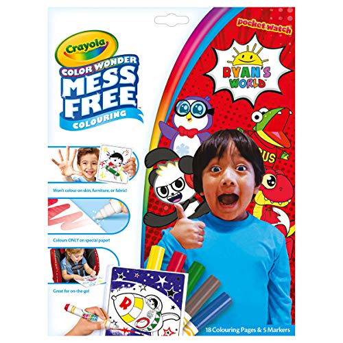 CRAYOLA Ryan's World Color Wonder Mess Free Book