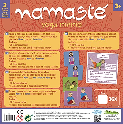 CreativaMente Namasté - Yoga Memo