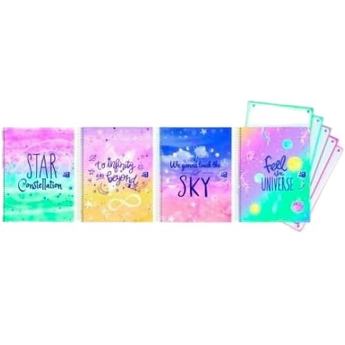 Cuaderno Oxford Europeanbook 5 Galactic Pastel A4 (5 Unidades)