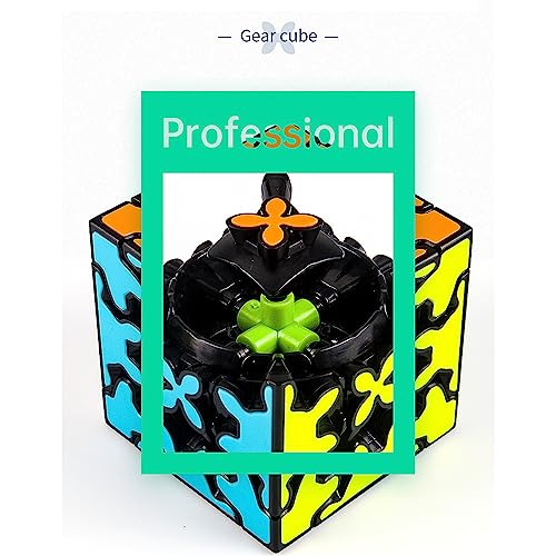 Cubos De Engranajes, Cubo Gear, Cubo De Velocidad Profesional,Entrenamiento De Competición Adecuado para Adultos o Niños