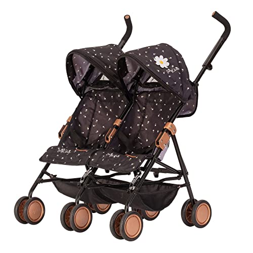 Daisy Chain Silla de Paseo gemelar para muñecos Zipp MAX - Recomendado para niños de 4 a 9 años. (Limited Edition Twilight)