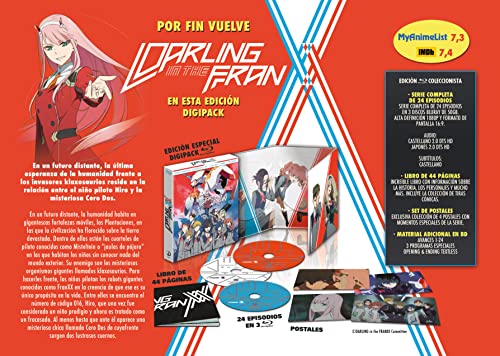 Darling in the Franxx. Bluray Coleccionistas Digipack. [Blu-ray]