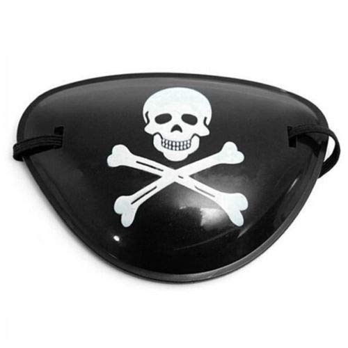 D.A.Y. Republic Disfraz de pirata del Caribe para niños, kit de accesorios para Halloween o fiestas temáticas piratas, espada clásica de 38 cm, pistola, ojos)