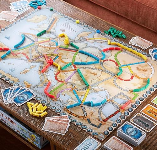 Days of Wonder Ticket to Ride Europe Board Game Special Edition