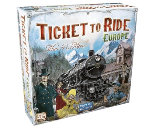 Days of Wonder Ticket to Ride Europe Board Game Special Edition