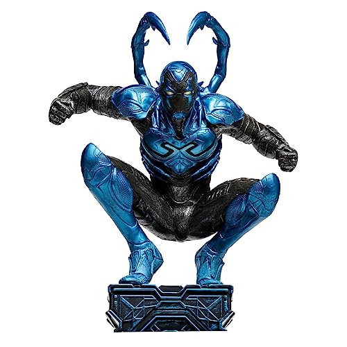 Dc blue beetle movie estatua pvc blue beetle 30 cm