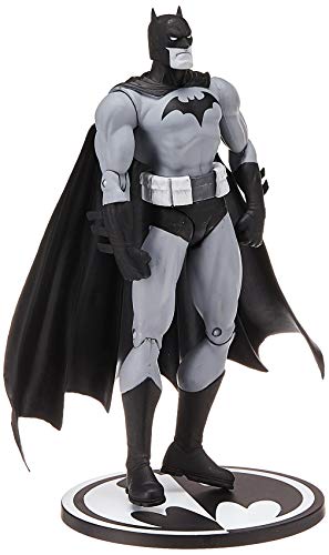 DC Comics Batman Blanco y Negro Batman Figura de acción por Jim Lee