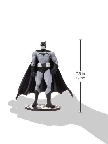 DC Comics Batman Blanco y Negro Batman Figura de acción por Jim Lee