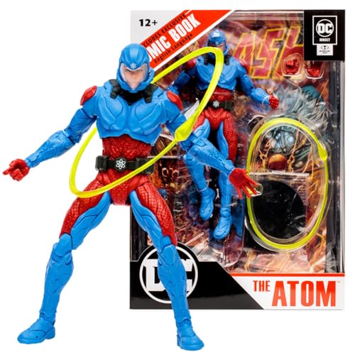 DC Direct Page Punchers - Figura de acción y cómic The Atom Ryan Choi (The Flash Comic), 18 cm